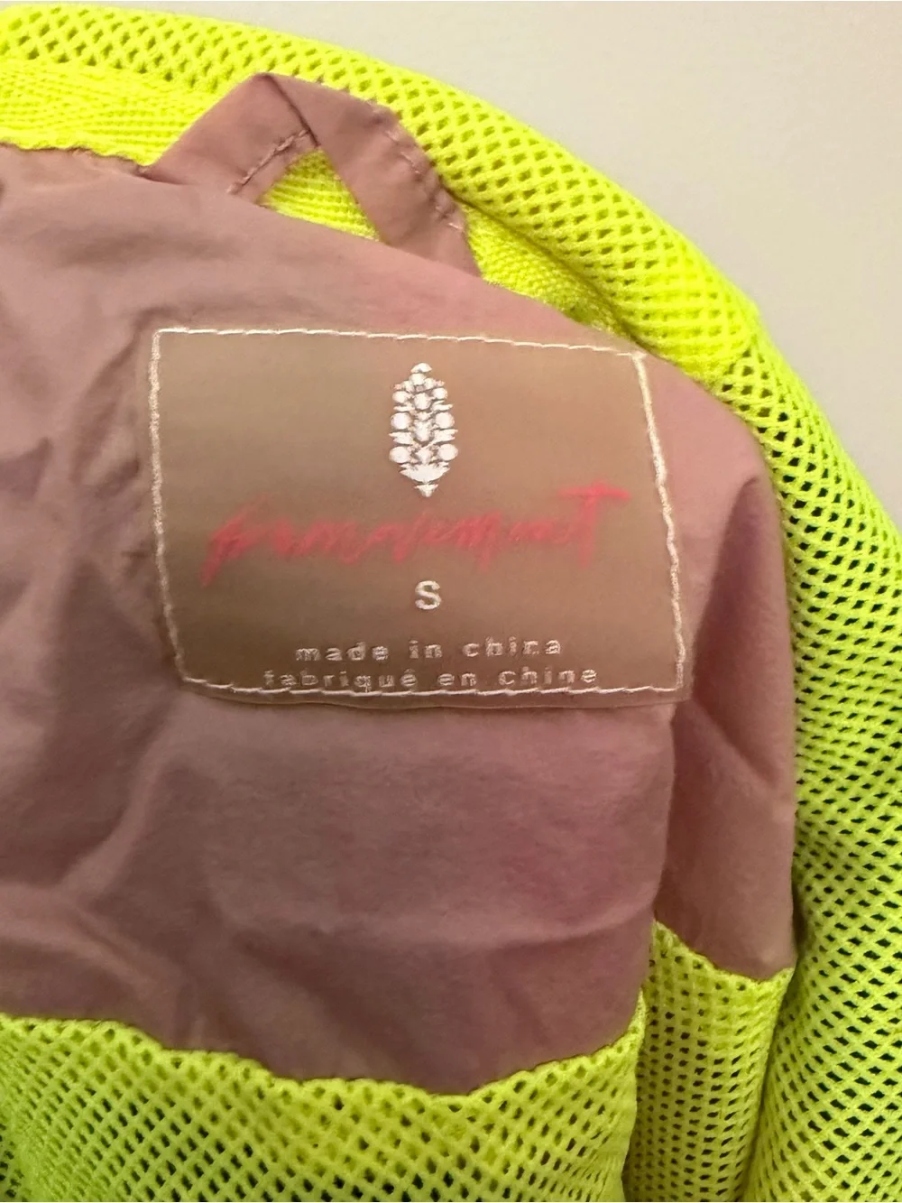 Free People‎ Breakers Patchy Windbreaker Hoodie Vest